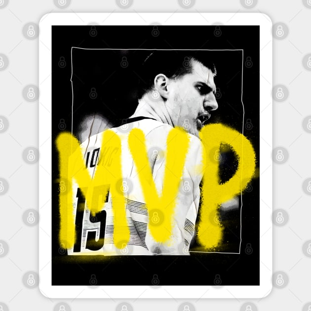 Nikola Jokic MVP Magnet by Aefe